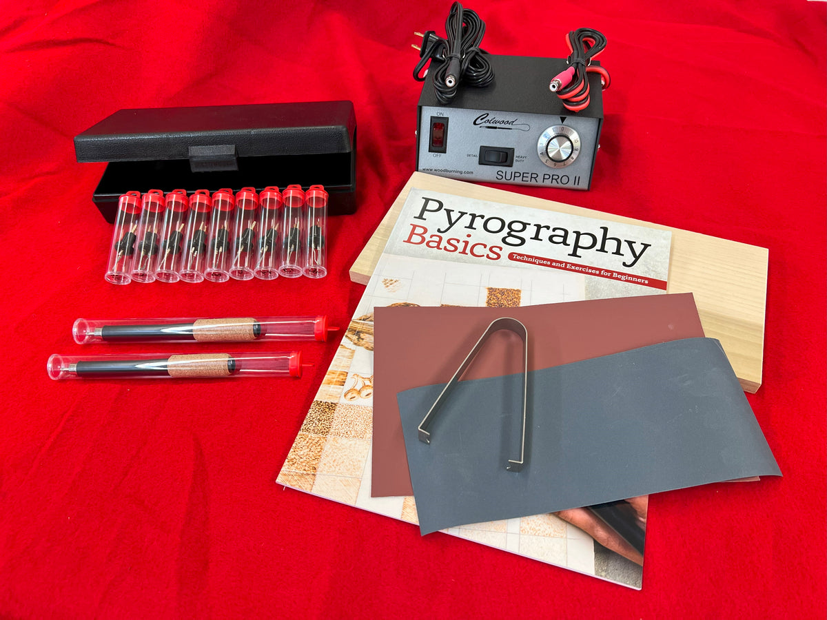 Super Pro Deluxe Kit – Woodburning Tools by Colwood